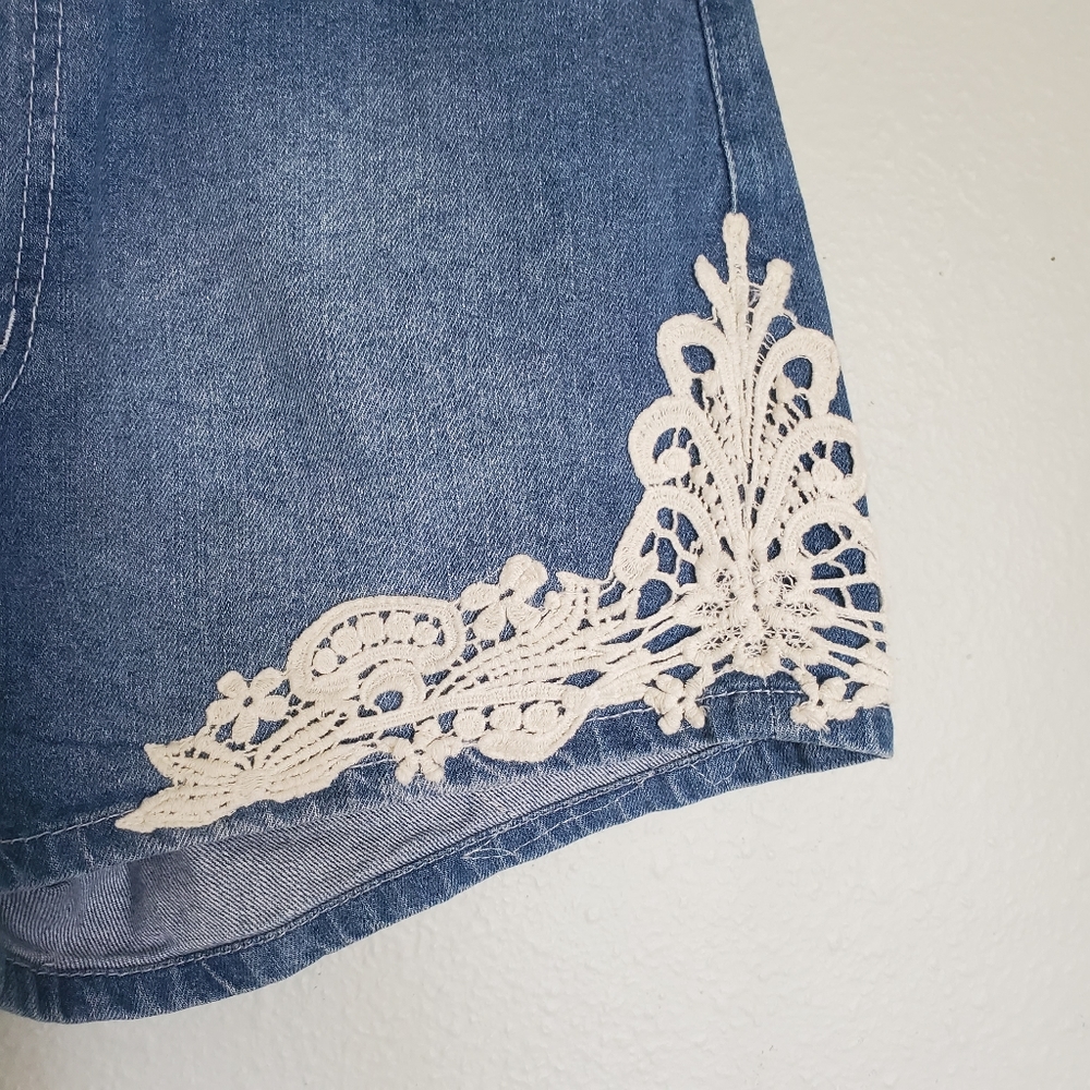 BDG Urban Outfitters Erin HIgh Rise Denim Shorts - Picture 3 of 8